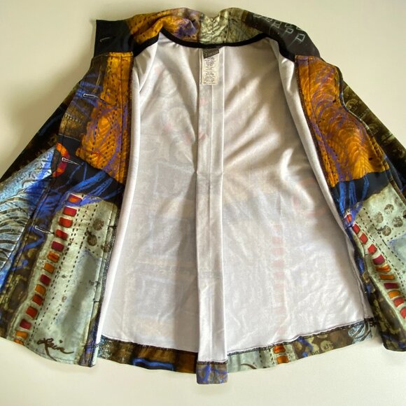 Simply Art Dolcezza Over Sized Fall 3/4 Sleeve Jacket XS - Picture 7 of 14